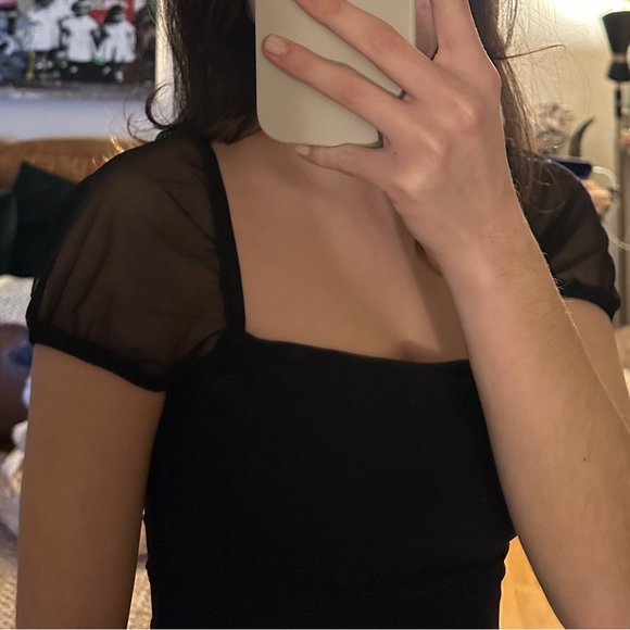 CHARVI MINI DRESS BLACK🌸 - Picture 6 of 6